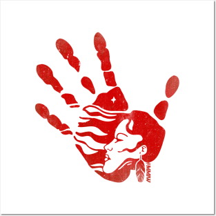 Red Hand #MMIW Posters and Art